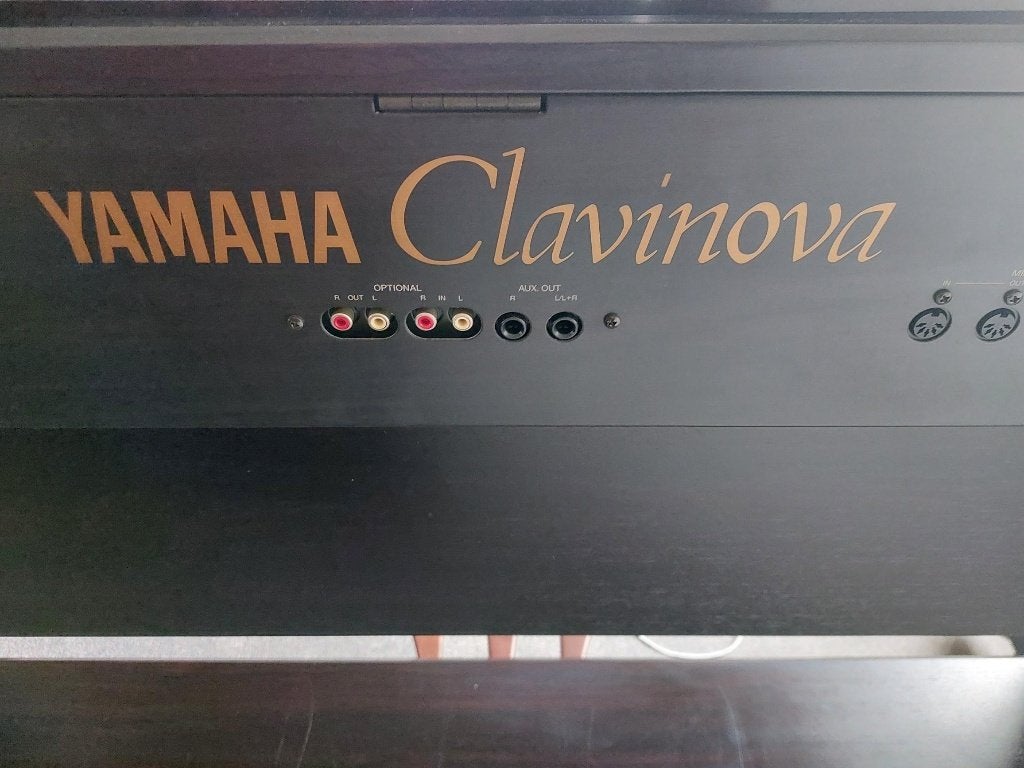 Yamaha Clavinova CLP-760, Ophalen, Zwart, Digitaal, Zo goed als nieuw