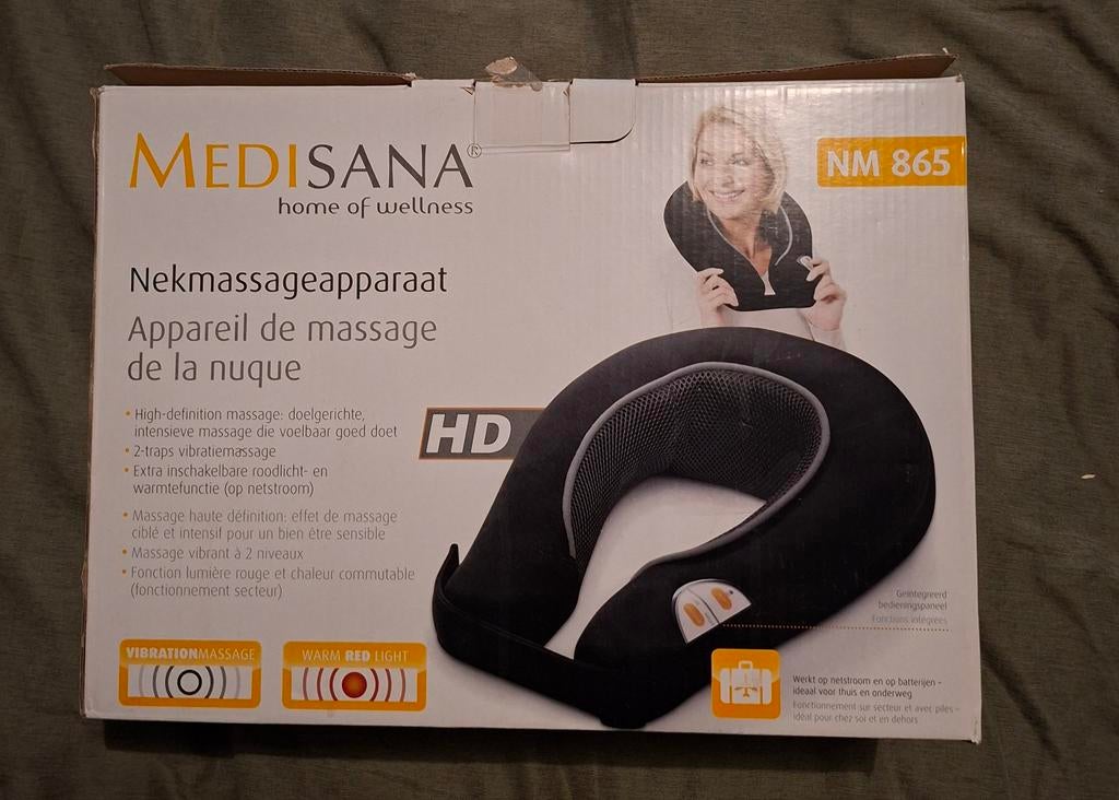 Medisana nekmassageapparaat NM 865, Ophalen of Verzenden, Zo goed als nieuw, Apparaat