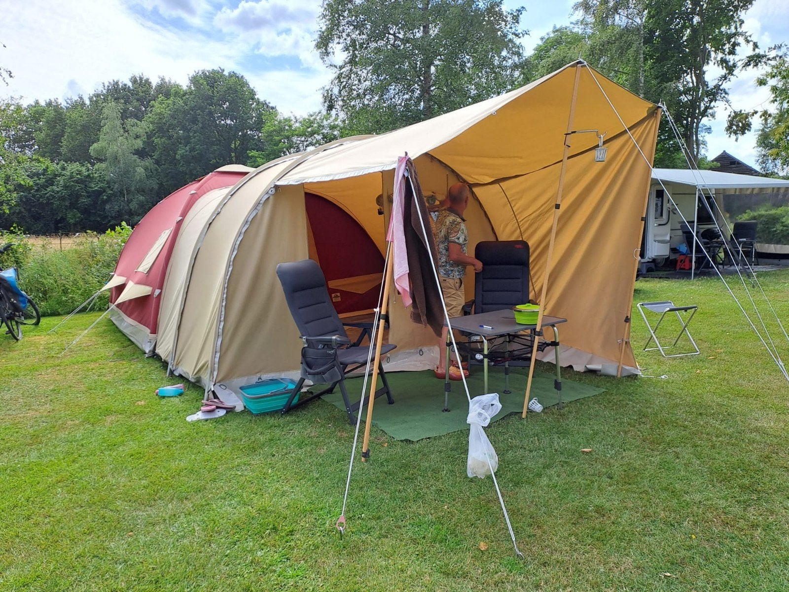 Karsten tent & branderup bagagewagen, Ophalen, Zo goed als nieuw