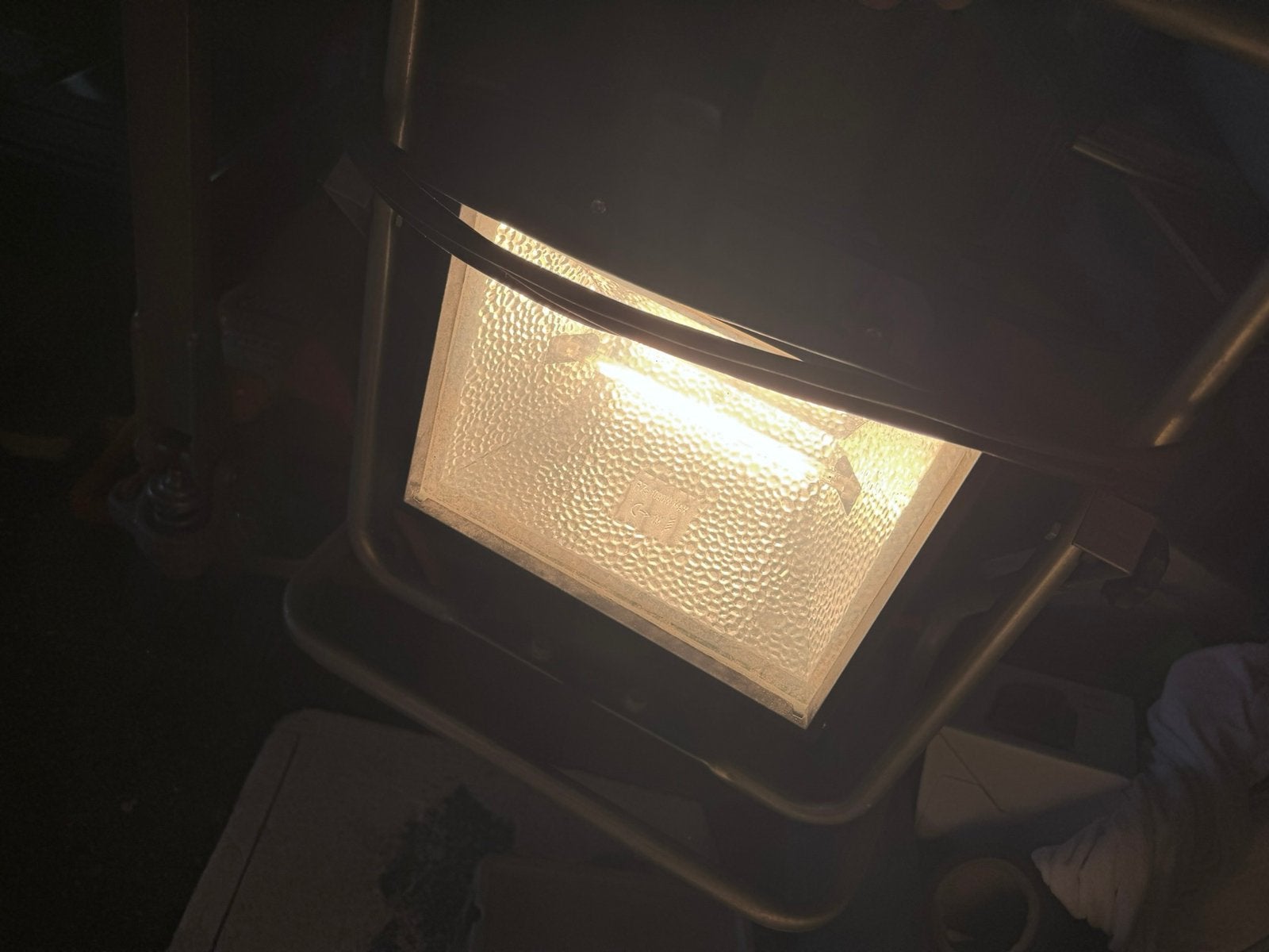 Bouwlamp 1000 watt, Ophalen, Gebruikt