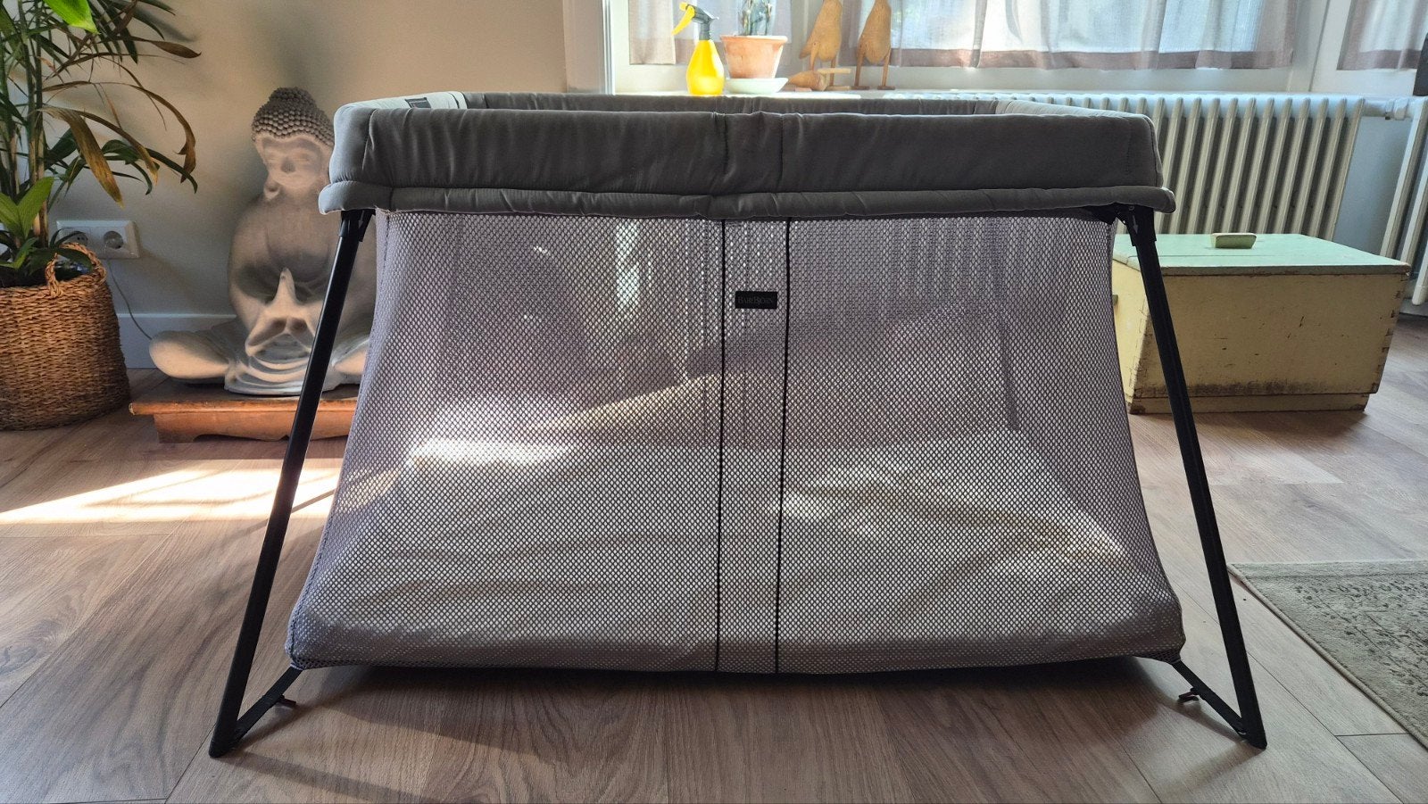 ** BabyBjörn Reisbedje Light - incl. matras **, Kinderen en Baby's, Babywiegjes en Ledikanten, Ophalen of Verzenden, Gebruikt