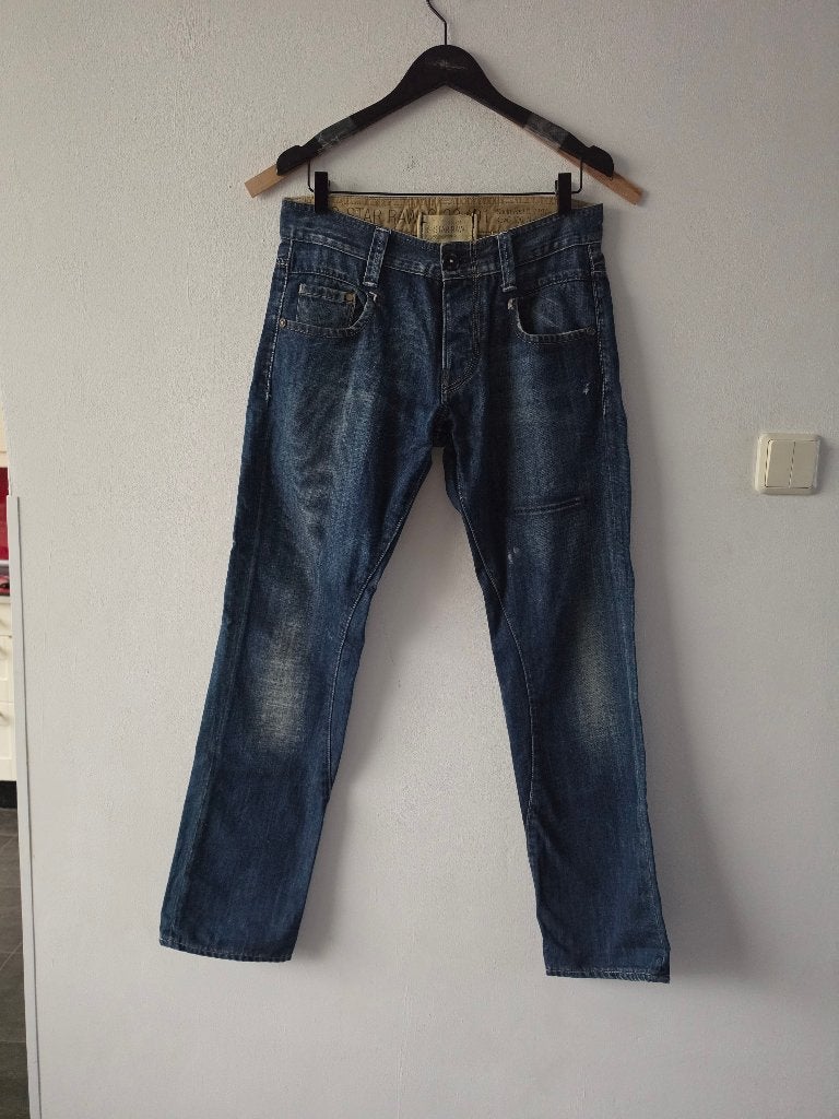 G Star Raw spijkerbroek maat 30/32, W32 (confectie 46) of kleiner, Ophalen of Verzenden, Zo goed als nieuw, Blauw