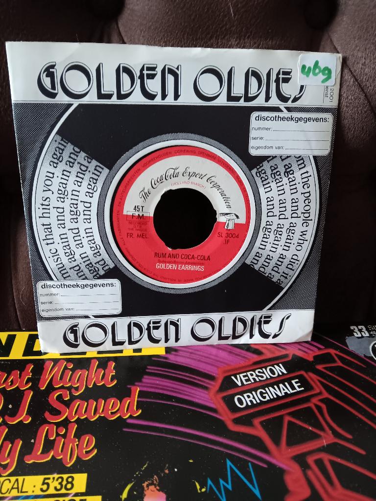 golden earings - rum and coca cola   a, Cd's en Dvd's, Vinyl Singles, Gebruikt, Verzenden, 7 inch, Single