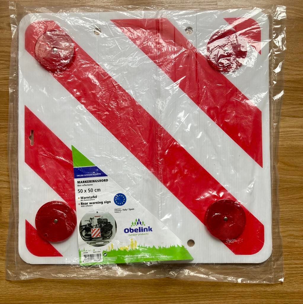 Obelink Markeringsbord EU 50x50cm nieuw in verpakking, Auto diversen, Ophalen of Verzenden
