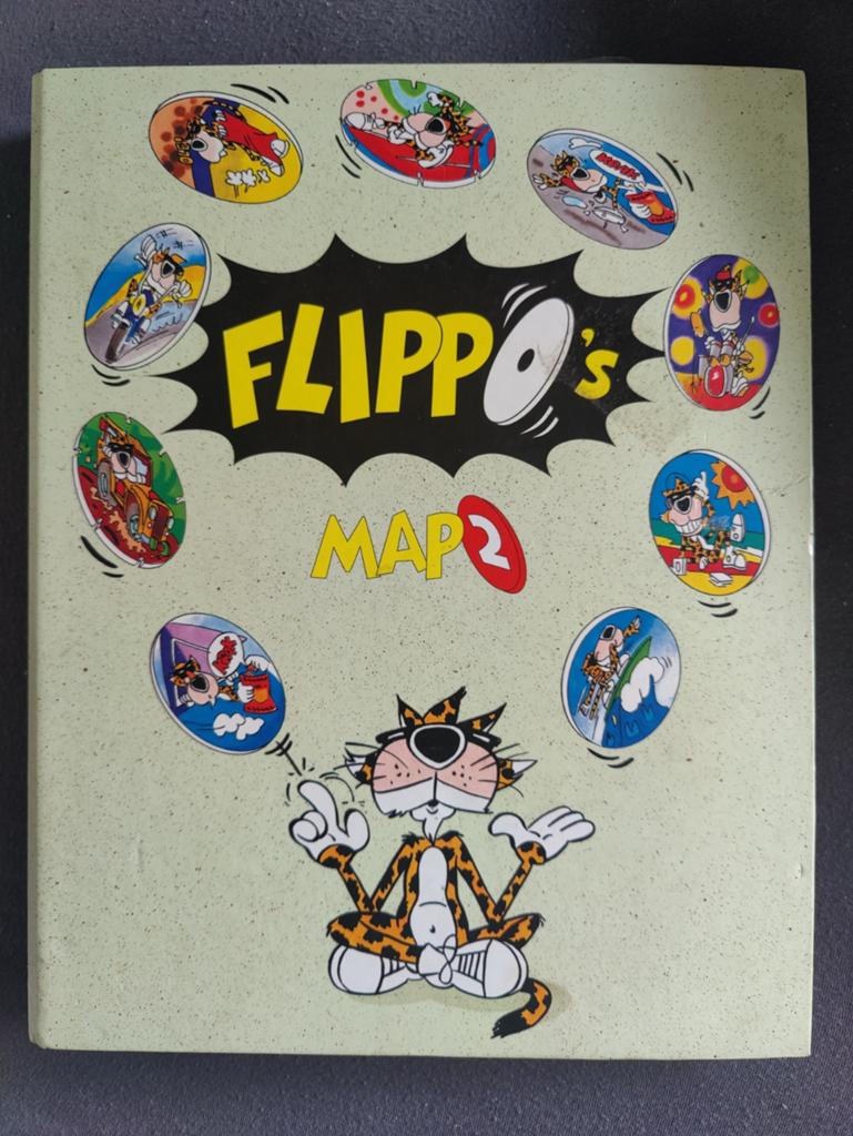 Map met Flippo's! Niet compleet., Ophalen of Verzenden, Adventure, Met verzamelmap(pen)