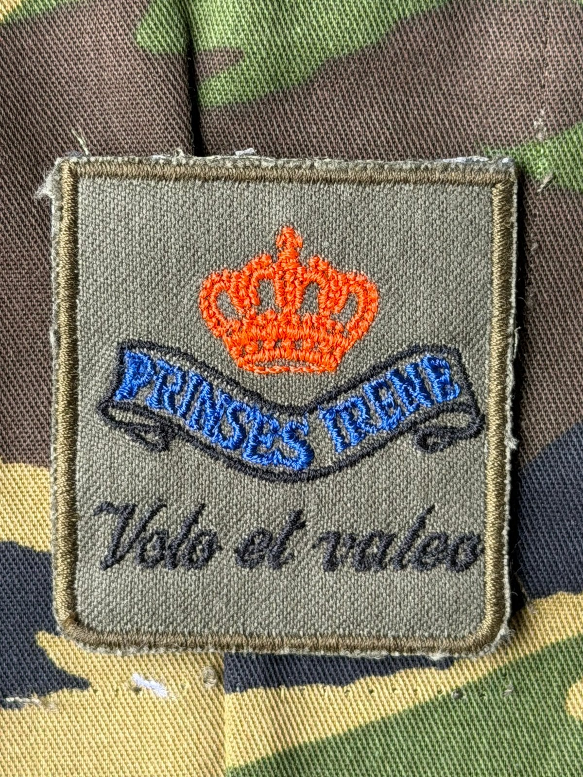 Patch Garderegiment Fuseliers Prinses Irene., Verzenden, Gebruikt, Patch, Badge of Embleem