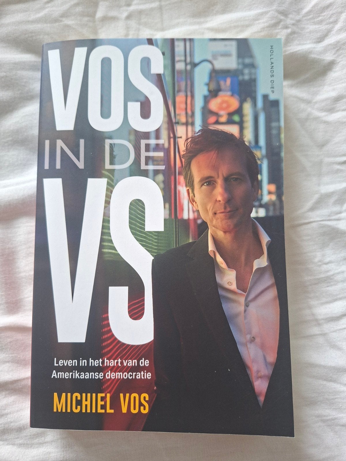 Vos in de VS     Michiel Vos, Michiel Vos, Nieuw, Ophalen of Verzenden, Politiek