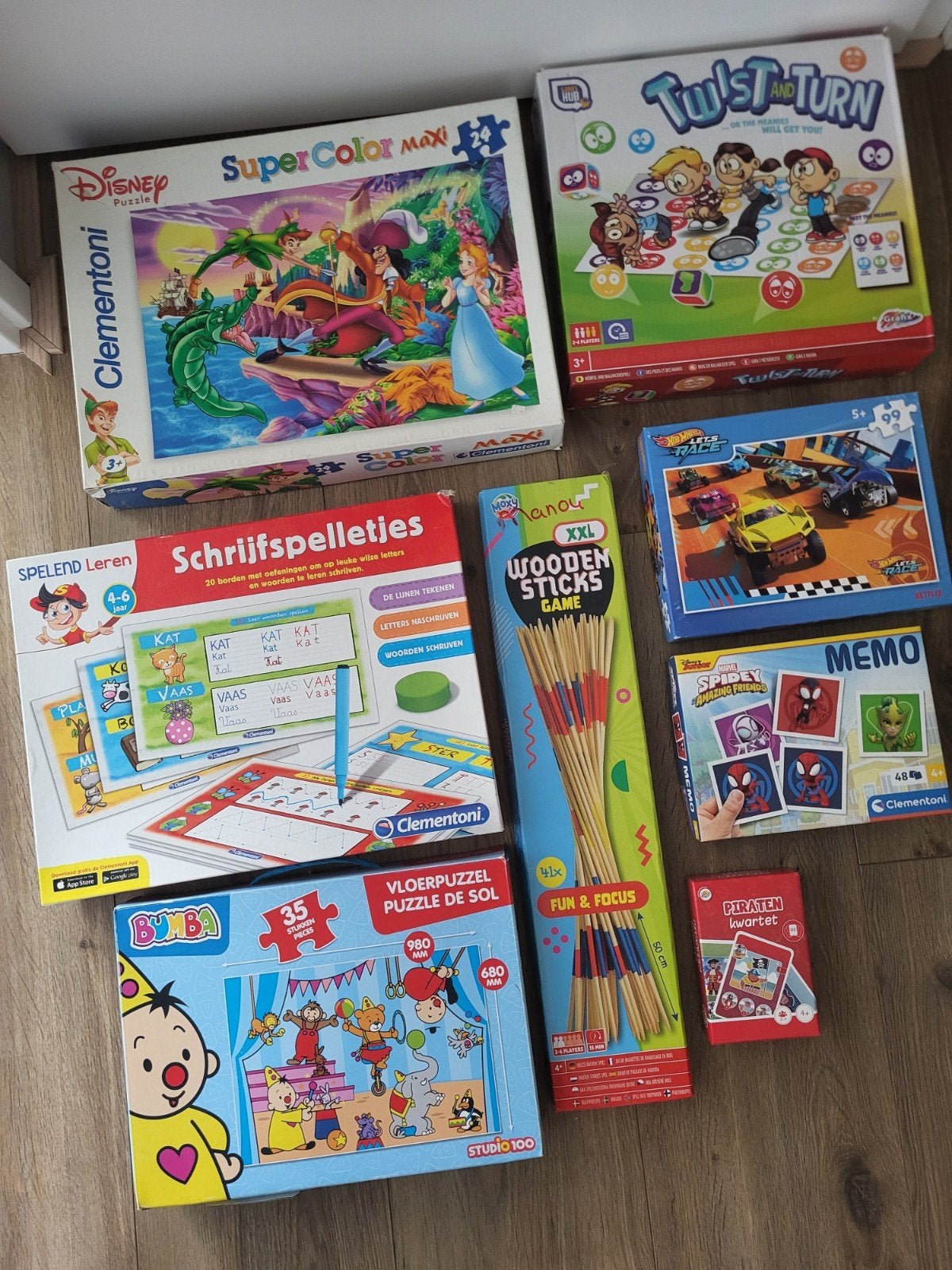 spelletjes en puzzels, Ophalen, Zo goed als nieuw