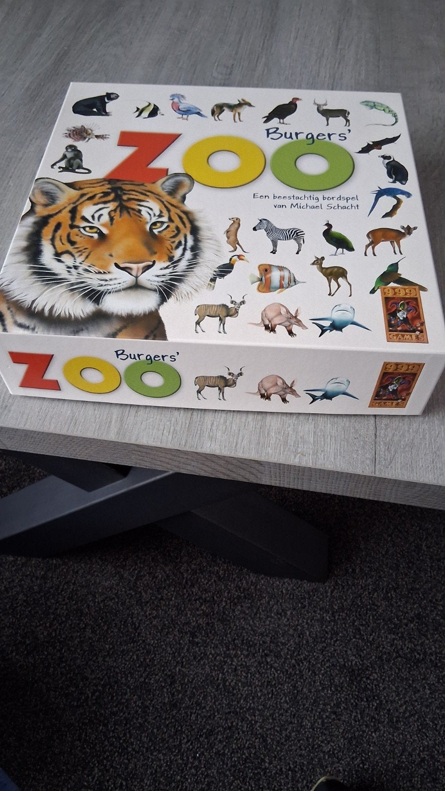 Zoo Burgers Bordspel - Michael Schacht, Vijf spelers of meer, Ophalen of Verzenden, Zo goed als nieuw, Michael Schacht