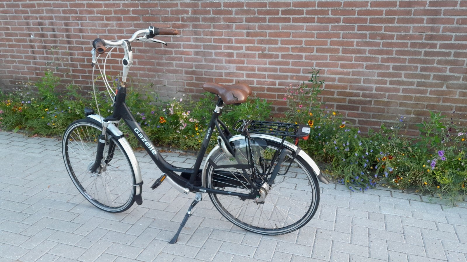 Gebruikte gazelle orange plus hoogte 57, Fietsen en Brommers, Fietsen | Dames | Moederfietsen, Ophalen, Gebruikt, Versnellingen