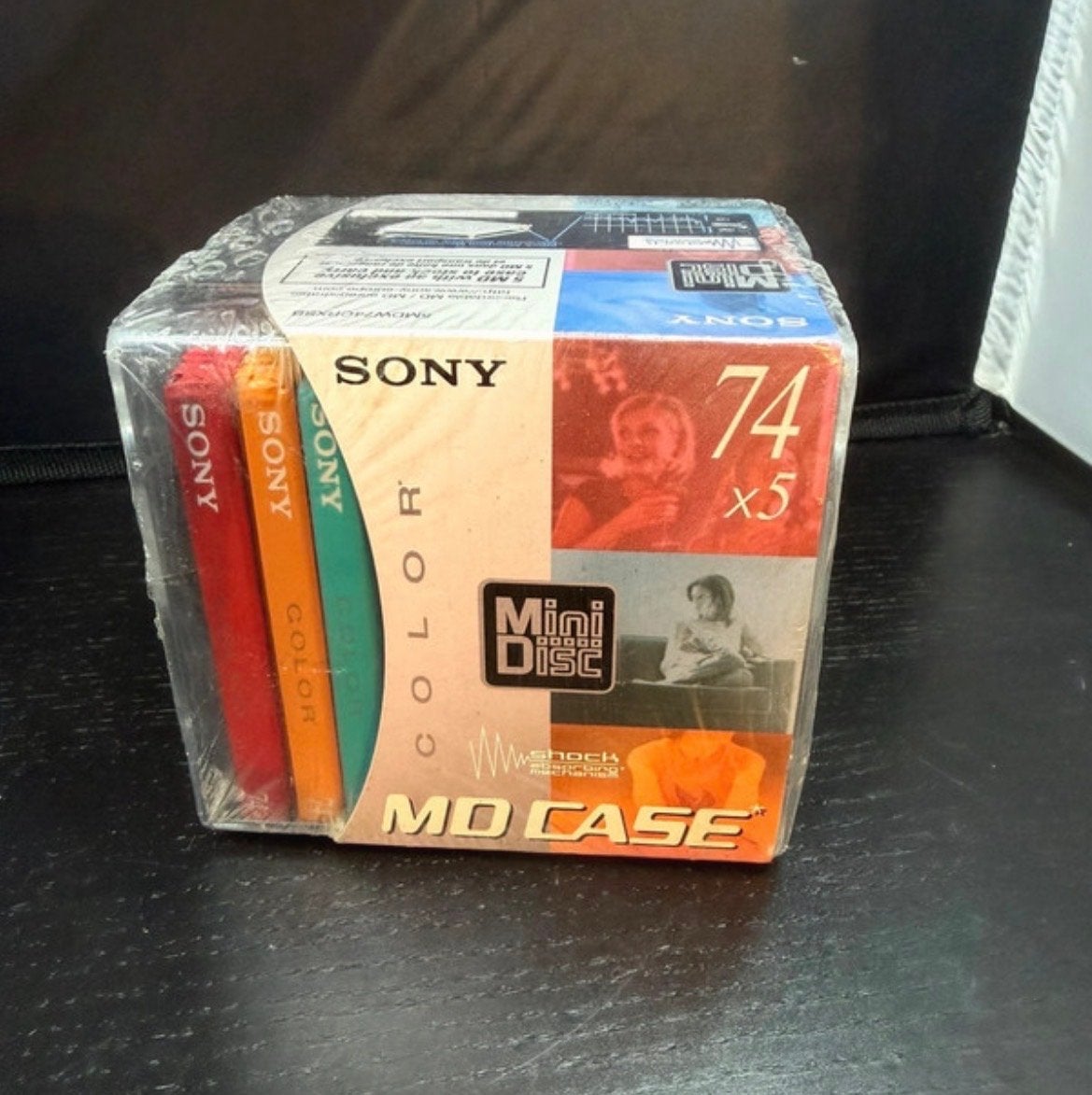 Nieuwe Sony MiniDisc MD Case met 5 gesealde MiniDiscs 74 min, Ophalen of Verzenden, Overige typen