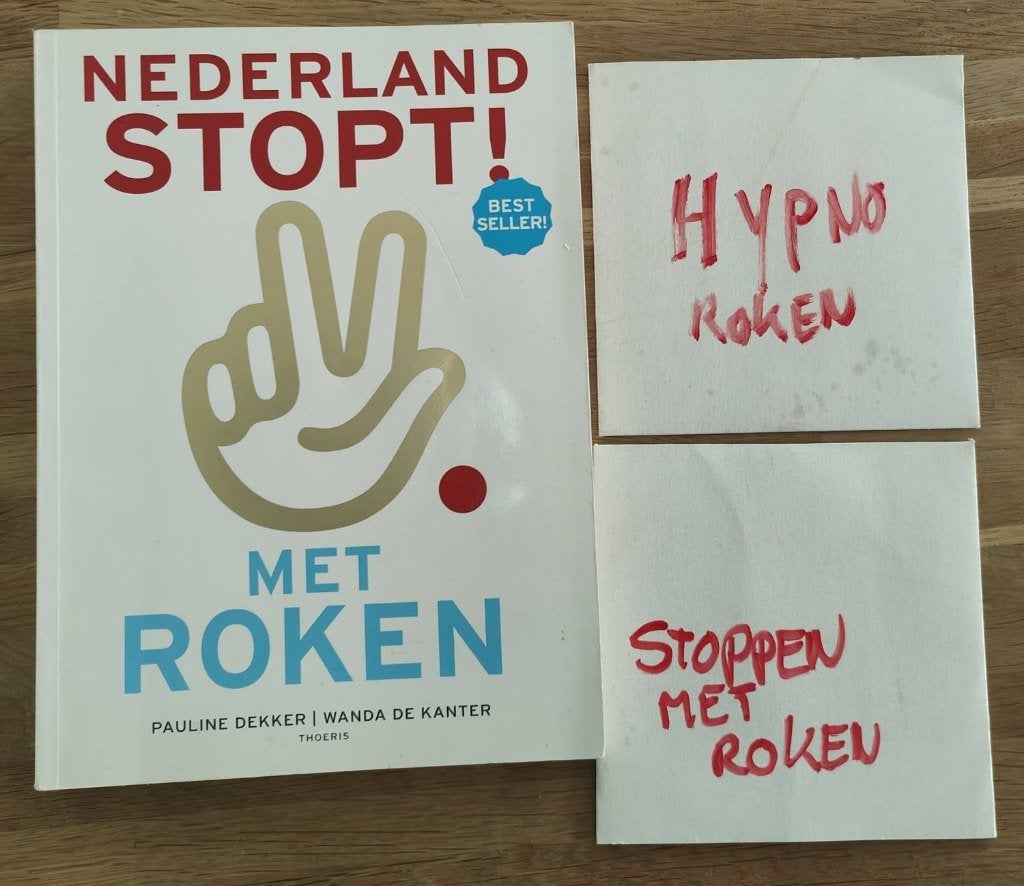 Nederland stopt met roken, Boeken, Ophalen of Verzenden, Zo goed als nieuw