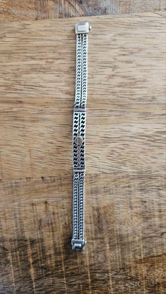 Buddha to Buddha Armband Limited Edition Zilver Goud, Ophalen, Zo goed als nieuw, Goud, Goud