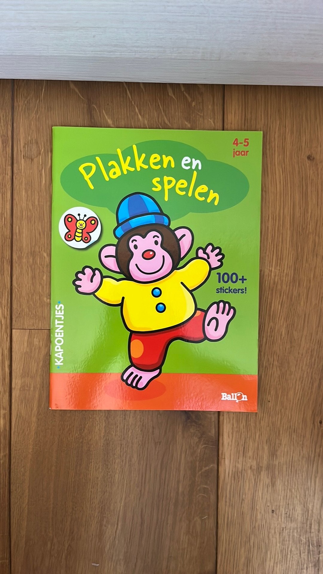 Plakken en Spelen boekje., Ophalen, Nieuw