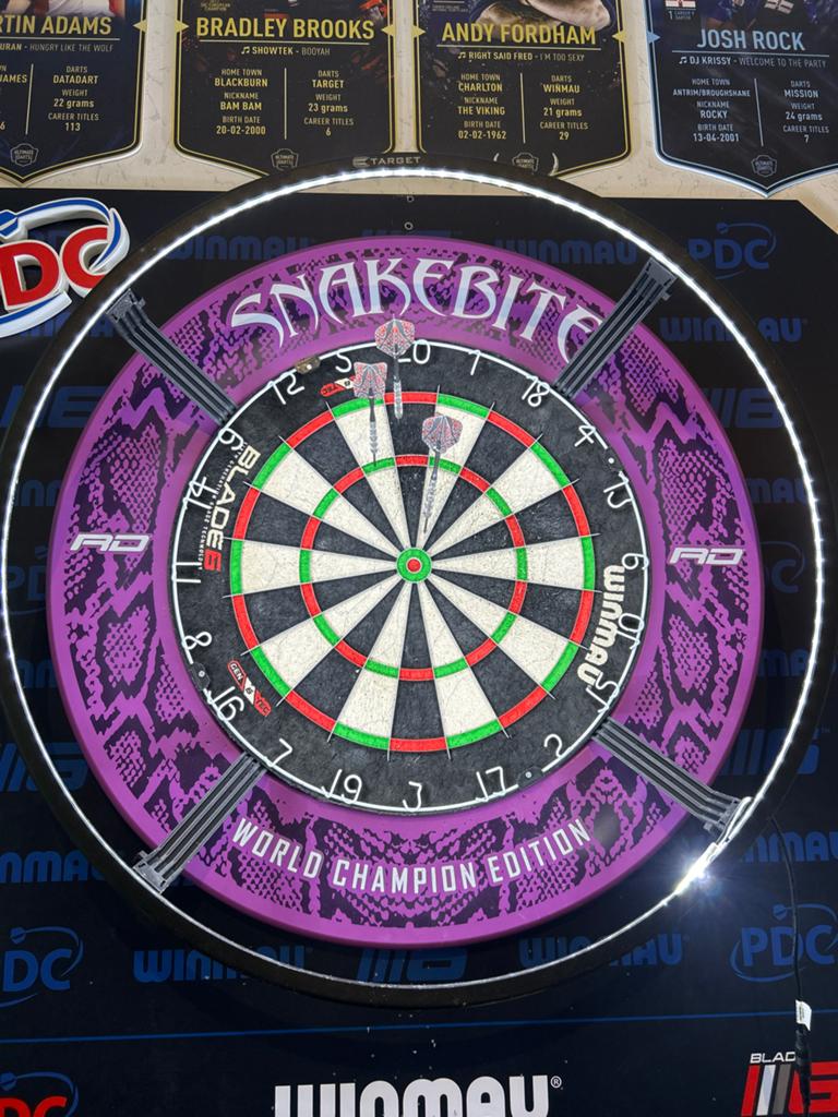 Target verlichtings ring, Ophalen, Zo goed als nieuw, Dartbord