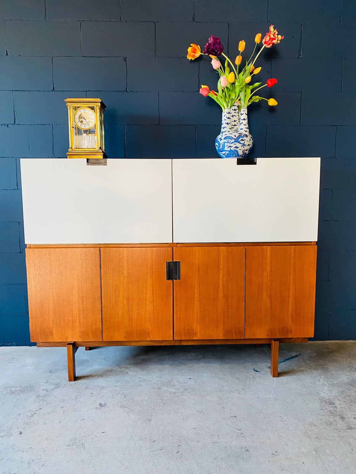 Vintage Design Cees Braakman  Pastoe Highboard, Huis en Inrichting, Kasten | Dressoirs, Ophalen, Gebruikt, 25 tot 50 cm, 50 tot 100 cm