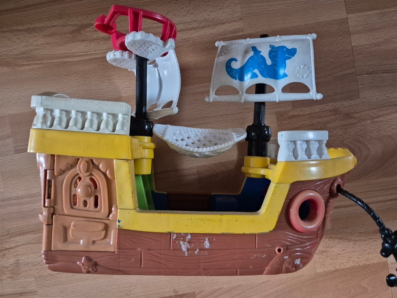 Little people piraat boot, Ophalen, Gebruikt