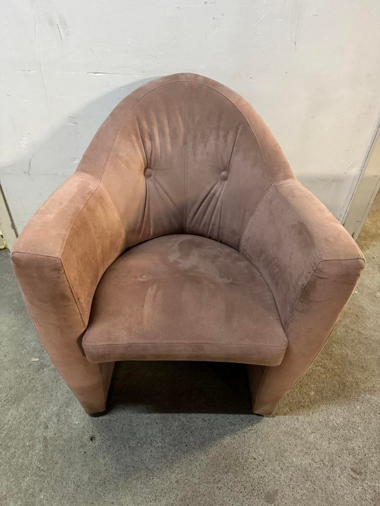 Leolux Carabita Fauteuil, Ophalen of Verzenden, Zo goed als nieuw, 50 tot 75 cm, Leer