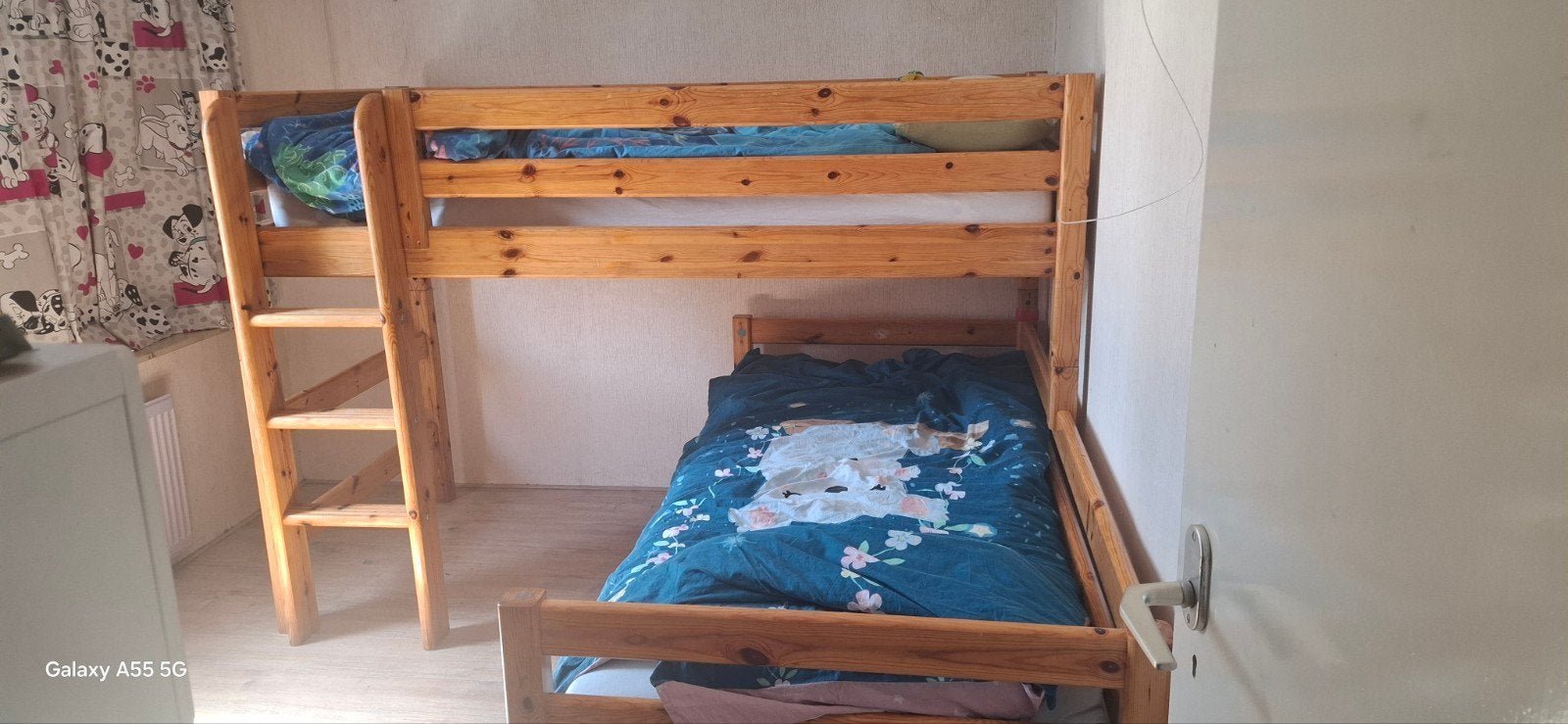Een mooi hoekstapelbed te koop!!!, Ophalen, Gebruikt, 90 cm, Eenpersoons
