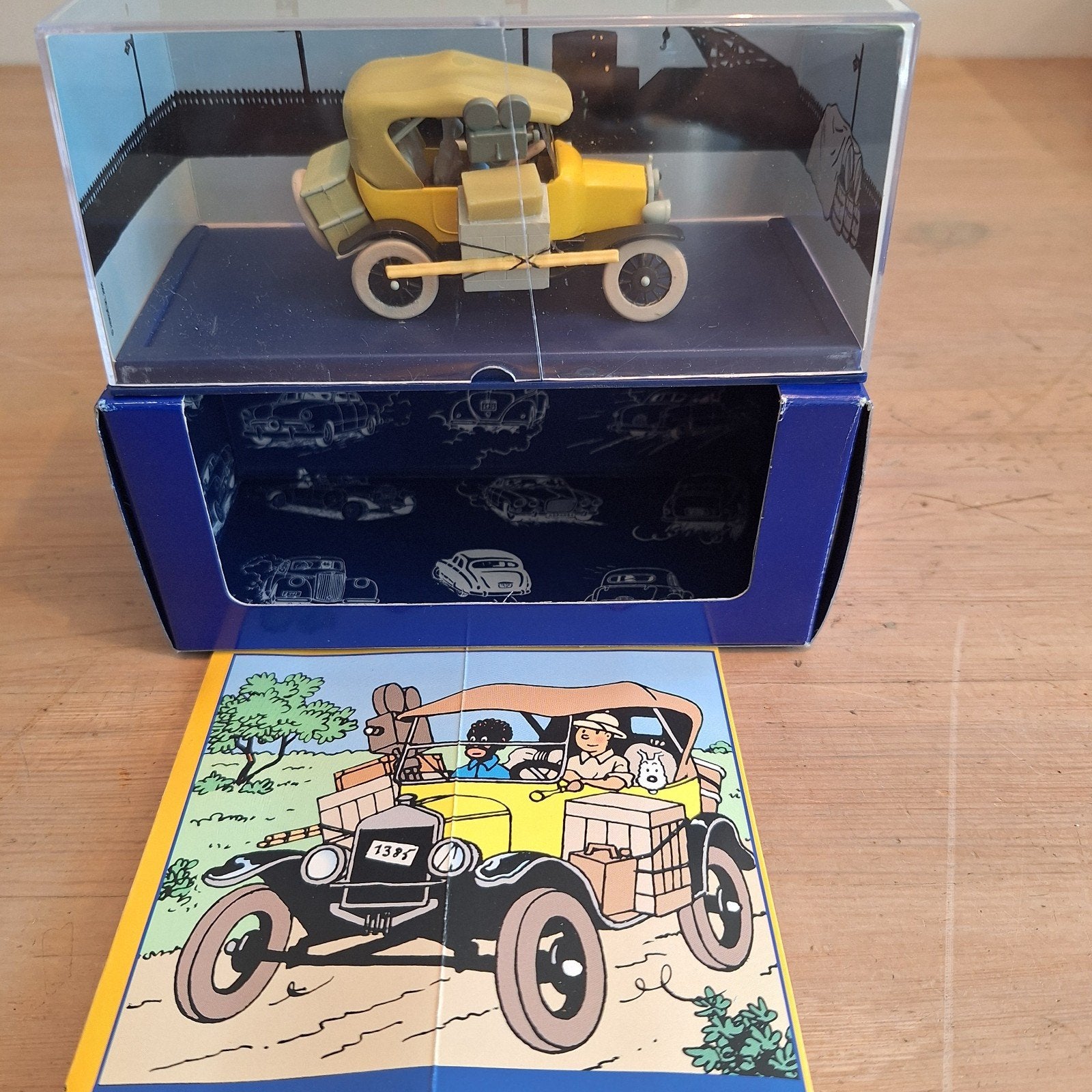 Kuifje in Congo - Ford T modelauto met doosje, Ophalen of Verzenden, Zo goed als nieuw