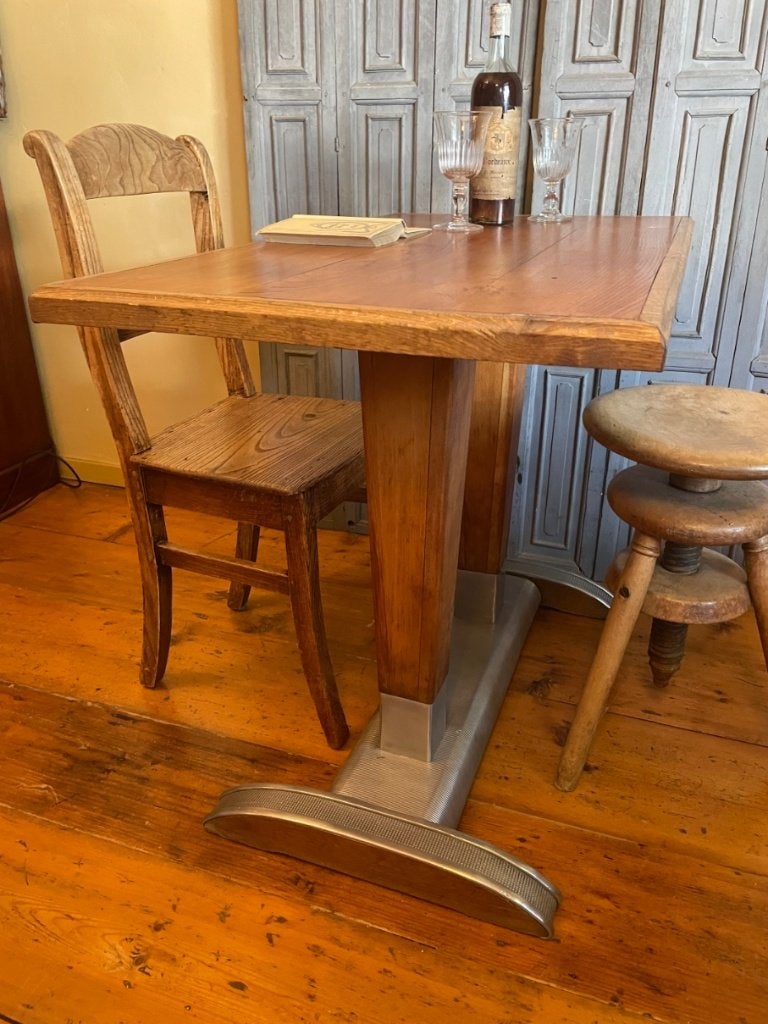 Bistrotafel Café Tafel Bijzettafel Frans art deco 1930, Ophalen