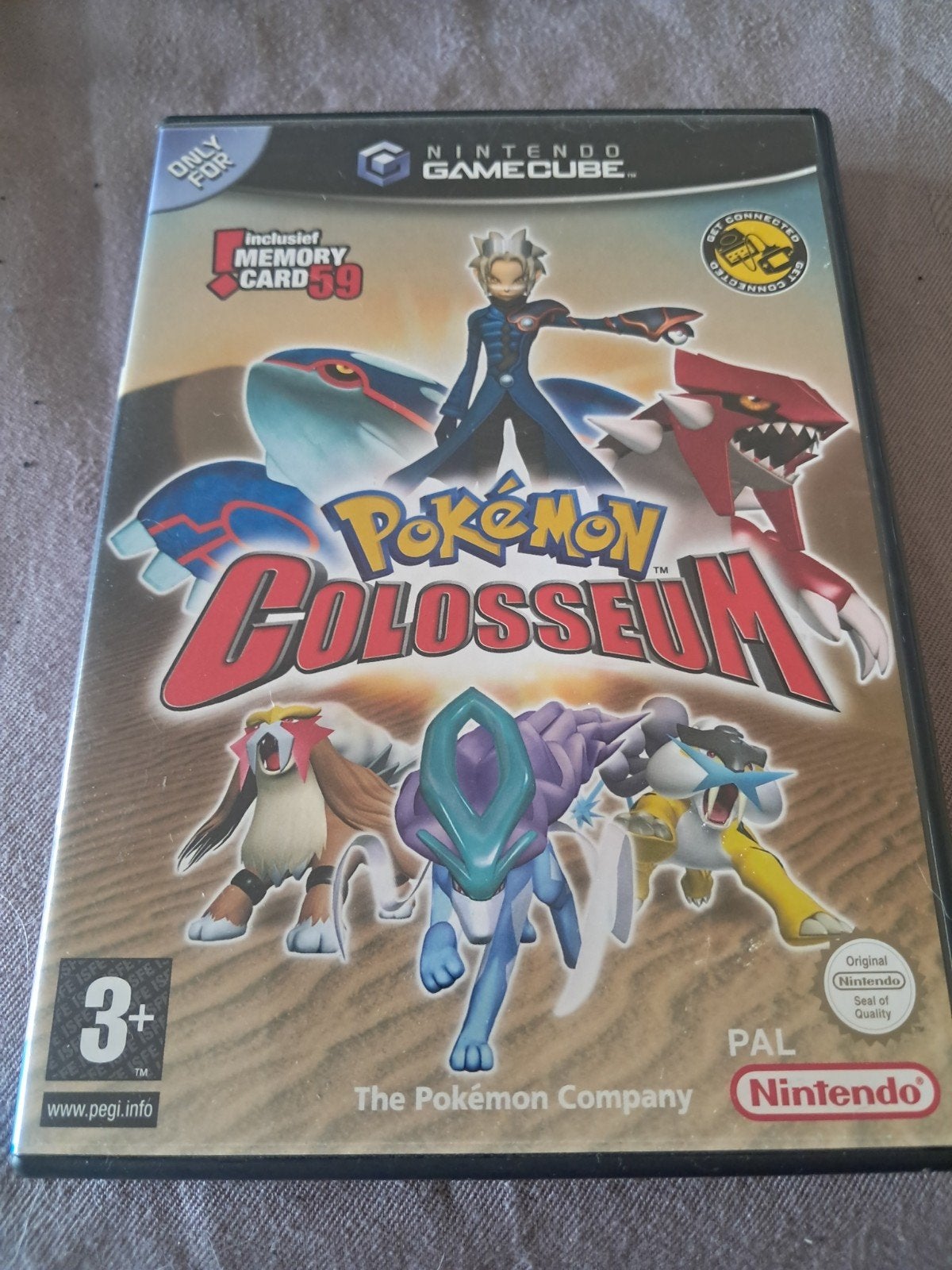 Pokémon Colosseum Nintendo en pitfallGameCube (incl. Memory, Spelcomputers en Games, Games | Nintendo GameCube, Zo goed als nieuw