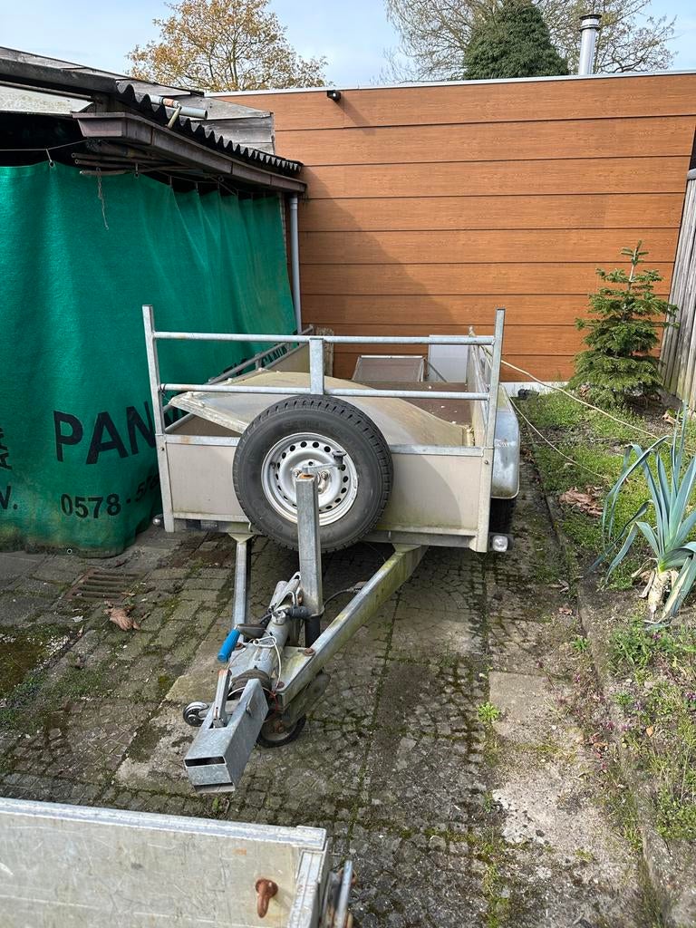 Hapert Tandemasser Aanhanger - 2000kg Laadvermogen, Auto diversen, Aanhangers en Bagagewagens, Ophalen, Gebruikt