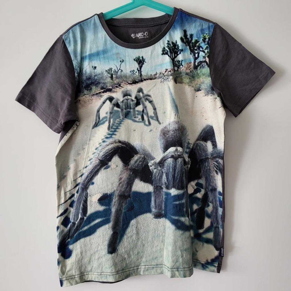 Jako-O T-shirt met spinnenprint, maat 140/146, Ophalen of Verzenden