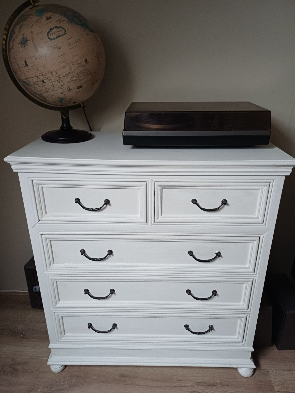 Brocante kastje - Wit krijtverf - Zelf te schilderen, Antiek en Kunst, Ophalen