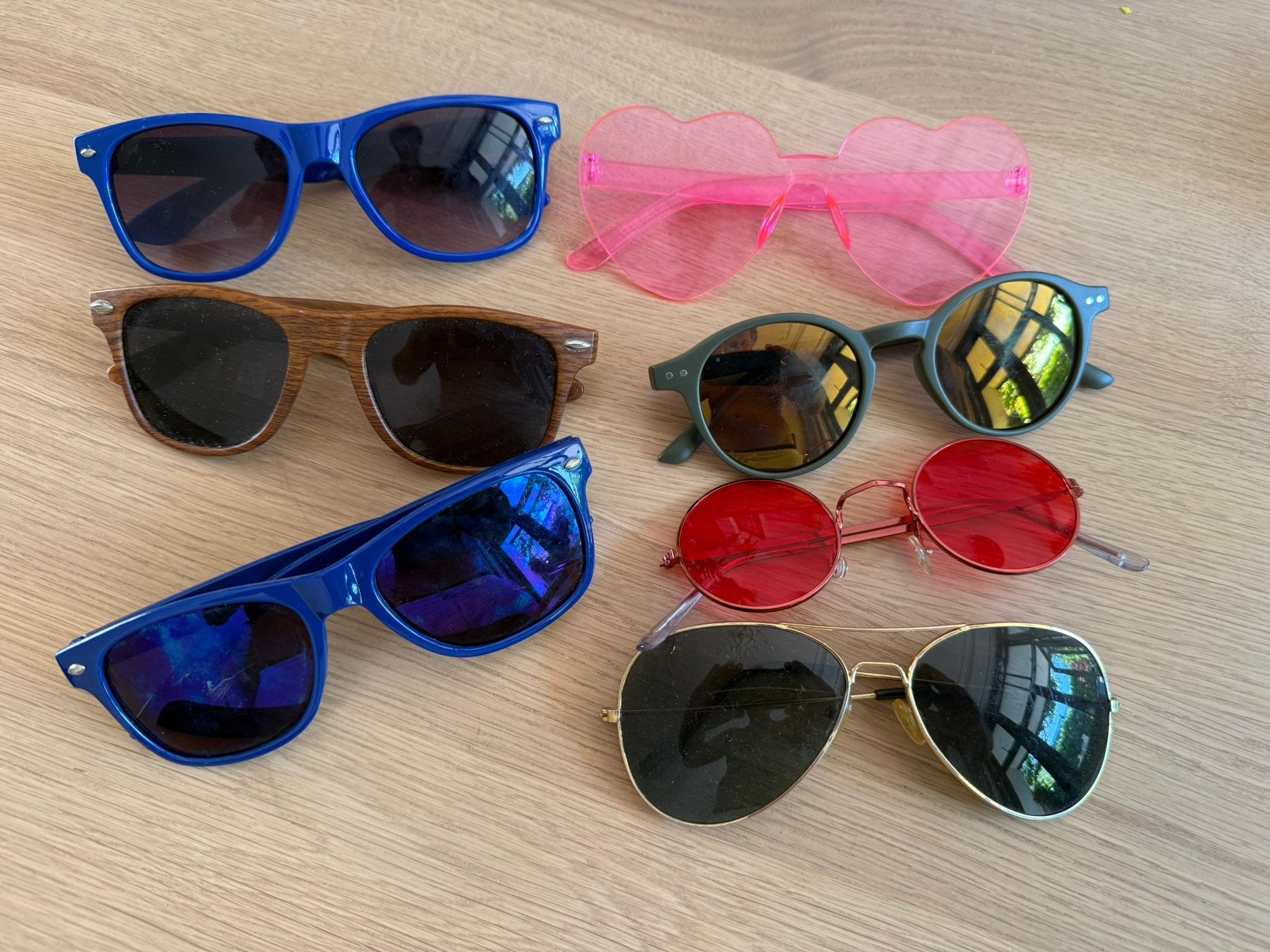 7 zonnebrillen zonne brillen, Sieraden, Tassen en Uiterlijk, Zonnebrillen en Brillen | Heren, Ophalen of Verzenden, Gebruikt, Ray-Ban