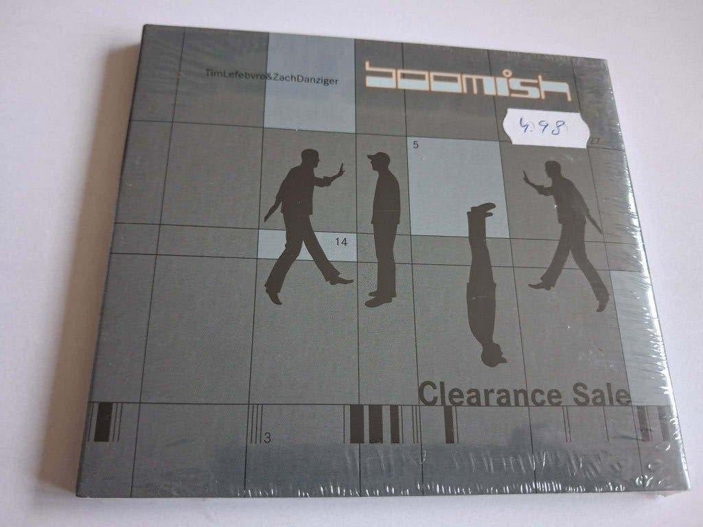 Boomish - Clearance Sale (NIEUW), Cd's en Dvd's, Drum and bass, Ophalen of Verzenden, Nieuw in verpakking, Album