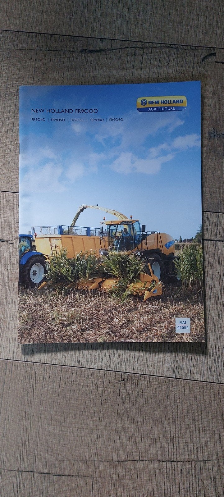 New Holland  FR hakselaar folder, Ophalen of Verzenden, Zo goed als nieuw