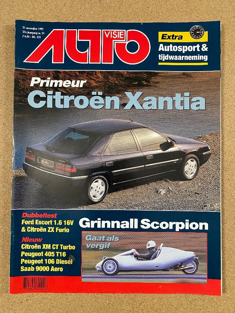 Autovisie 24 1992, Verzenden, Gelezen, Algemeen