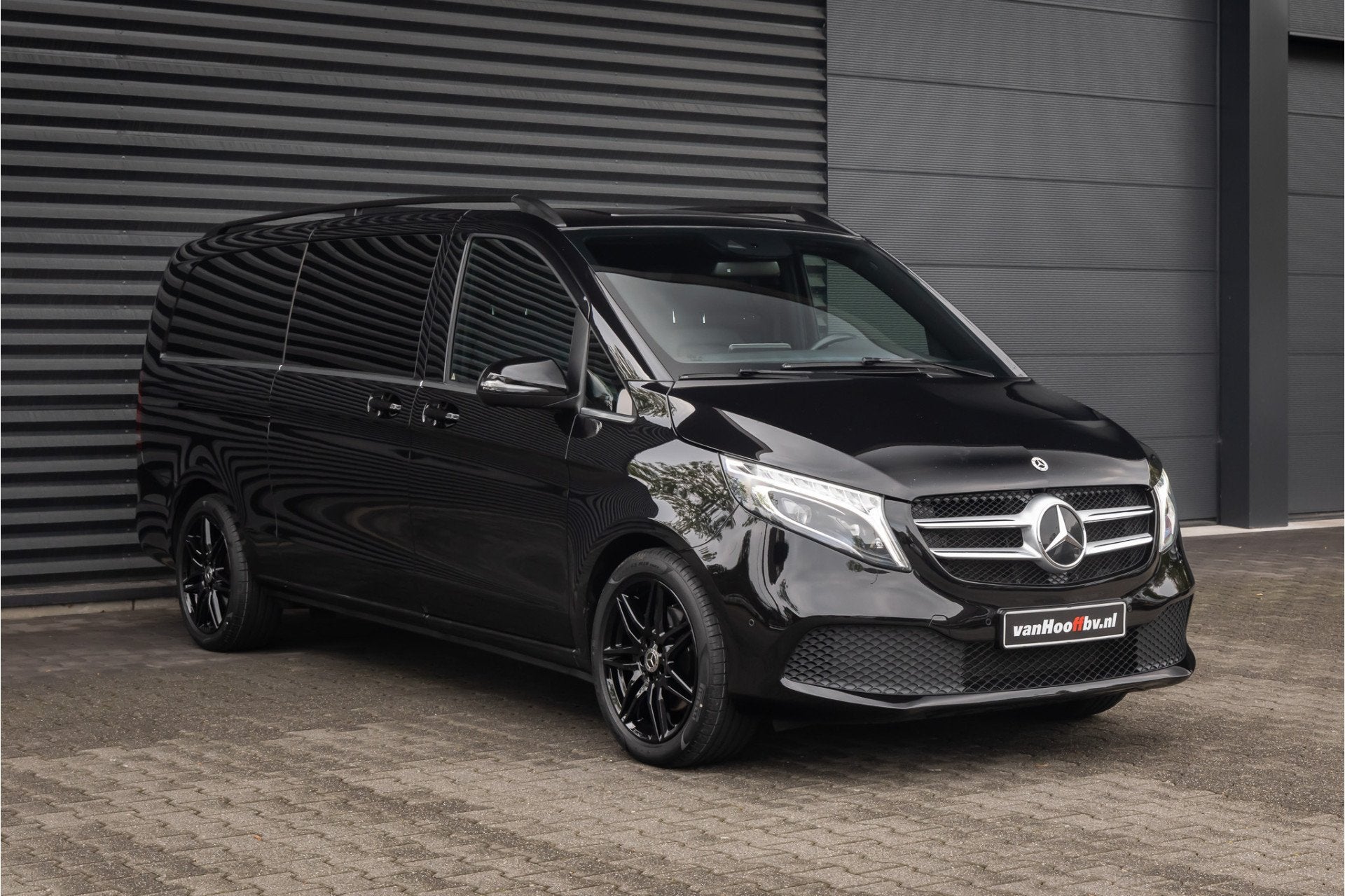 Mercedes-Benz V-Klasse 300d Extra Lang Standkachel - Elek de, Auto's, Achterwielaandrijving, Gebruikt, 2000 kg, Zwart
