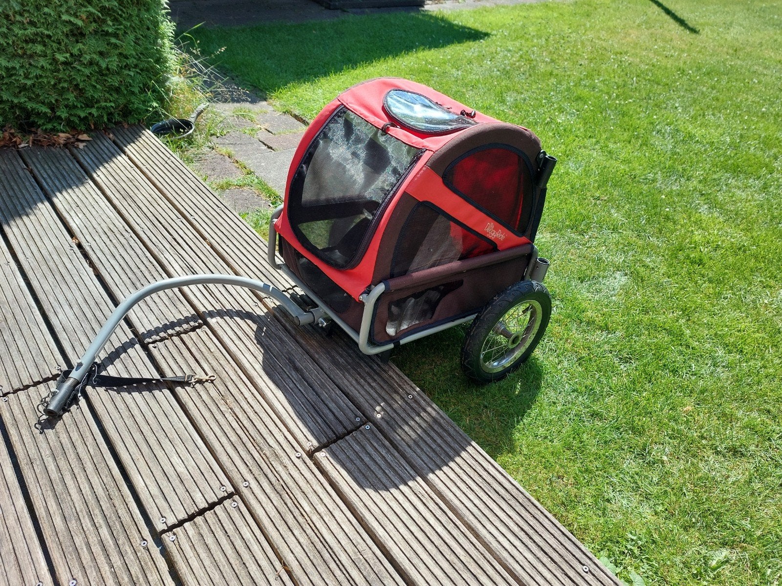 Honden fietskar Doggyride, Ophalen, Zo goed als nieuw