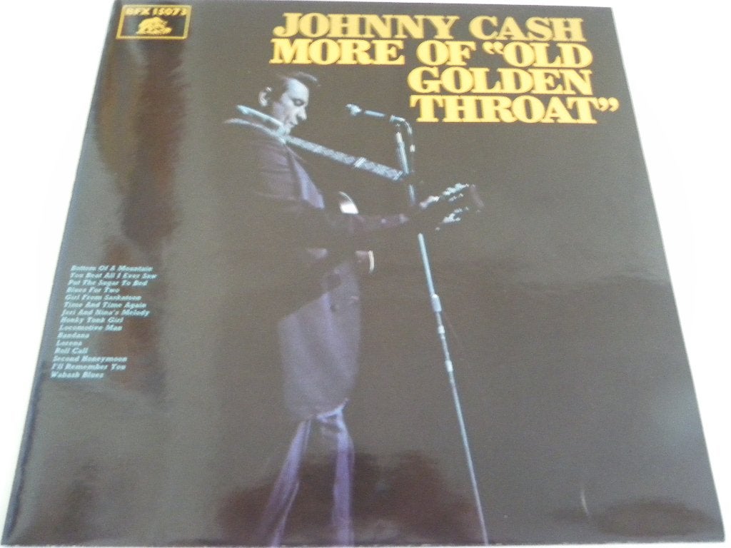 LP Johnny Cash - More Of Old Golden Throat, Ophalen of Verzenden, Zo goed als nieuw, 12 inch