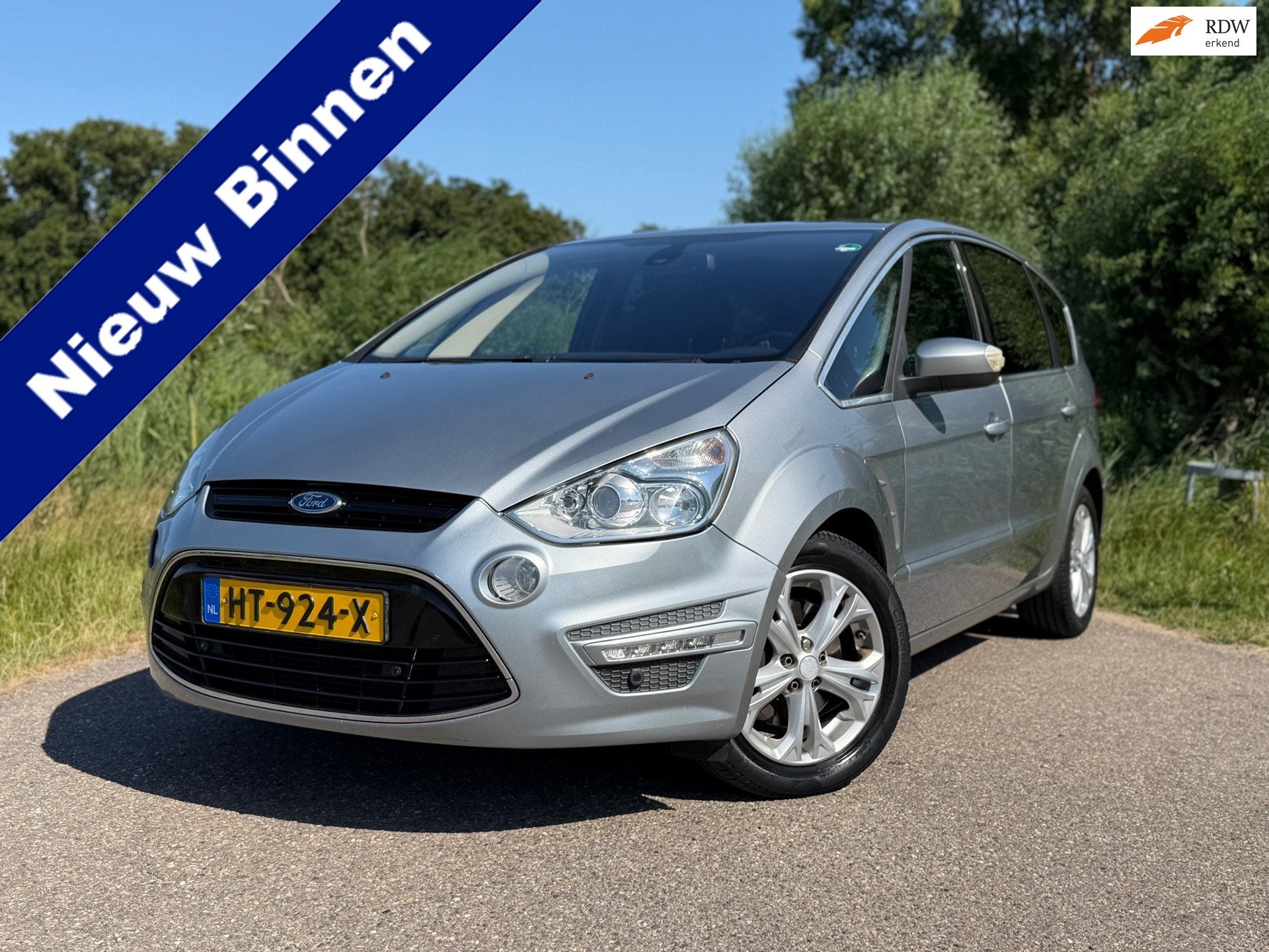 Ford S-Max 2.0 EcoBoost S Edition / Automaat / Stoelverwarmi, Auto's, Ford, Bedrijf, Te koop, S-Max, ABS, Airconditioning, Automatische klimaatregeling