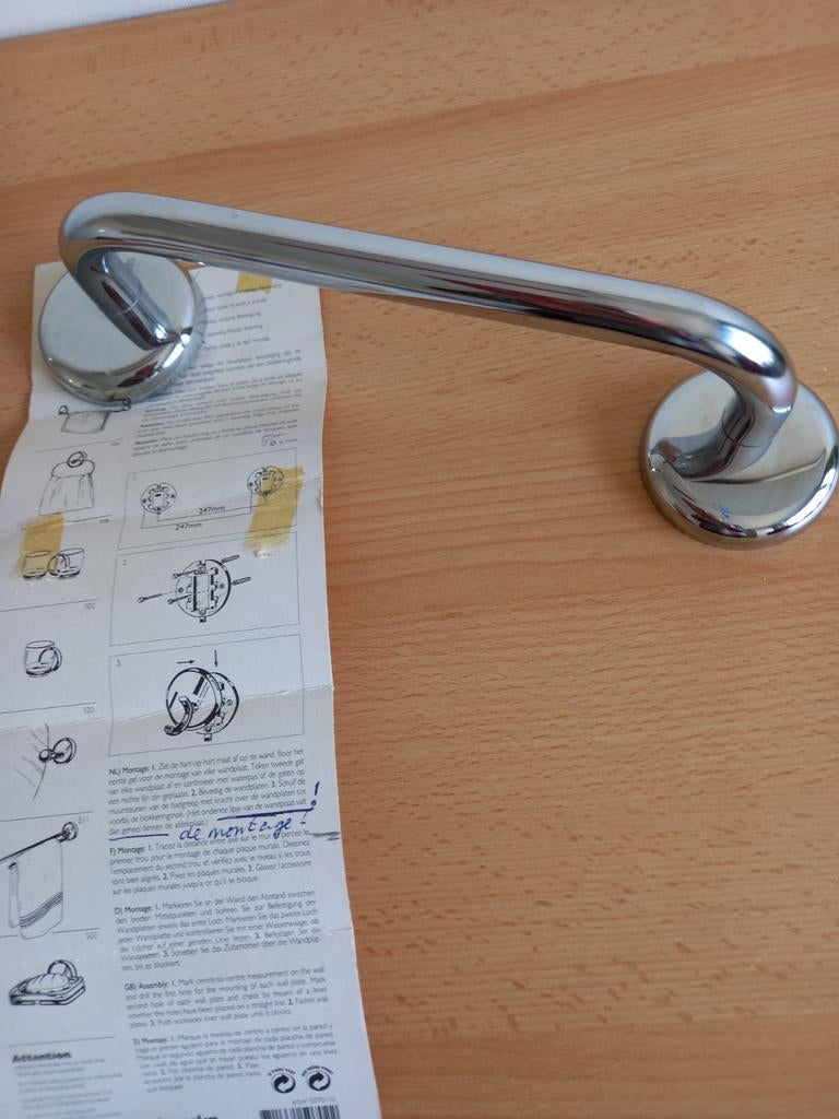 Nieuwe douchestang, Ophalen of Verzenden, Nieuw