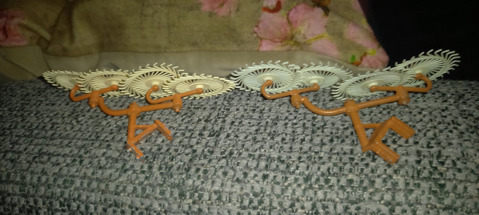 2x Britains jaren '70  ZWil machines, Ophalen of Verzenden, Gebruikt, Tractor of Landbouw, Britains