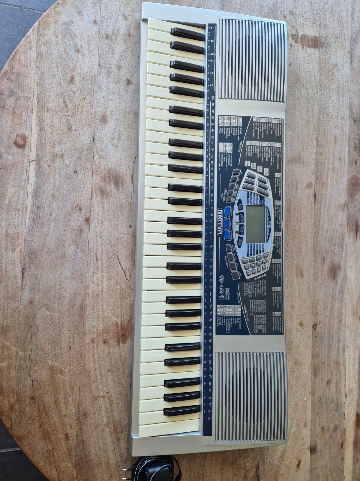 Bontempi PM 694 Keyboard - Ideaal voor beginners!, Muziek en Instrumenten, Ophalen, Gebruikt, 61 toetsen, Overige merken