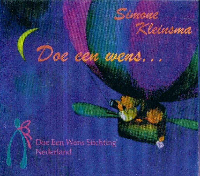 cd-maxi van Simone Kleinsma - Doe een wens, Cd's en Dvd's, 6 singles of meer, Verzenden, Zo goed als nieuw, Pop