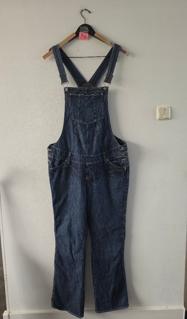 H&M Mama spijkerbroek maat XL, Overige typen, Blauw, Maat 46/48 (XL) of groter, Ophalen of Verzenden