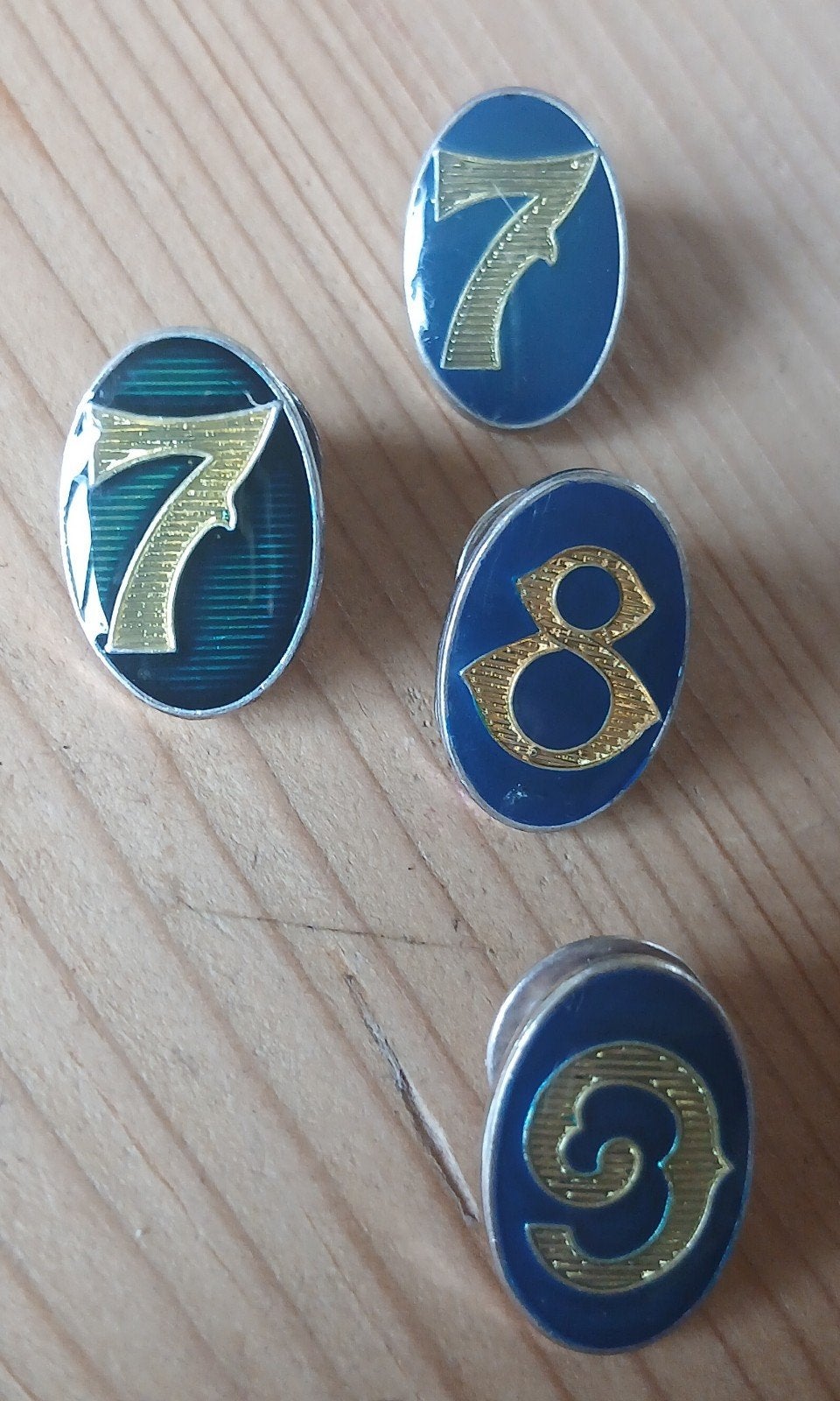 Vierdaagse medaille cijfers (7, 7, 8, 9), Ophalen of Verzenden, Zo goed als nieuw