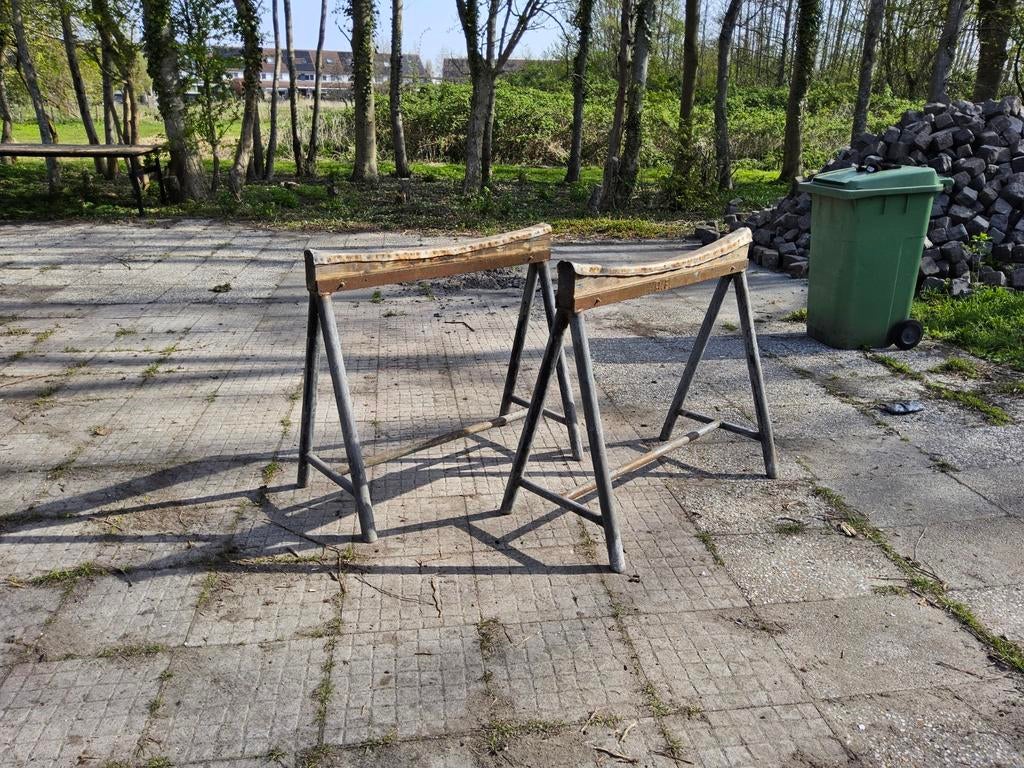 Zware kwaliteit boot bokken., Watersport en Boten, Ophalen