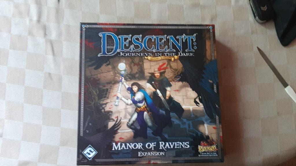 bordspel Descent Journeys Manor of ravens Fantasy flight, Hobby en Vrije tijd, Gezelschapsspellen | Bordspellen, Vijf spelers of meer