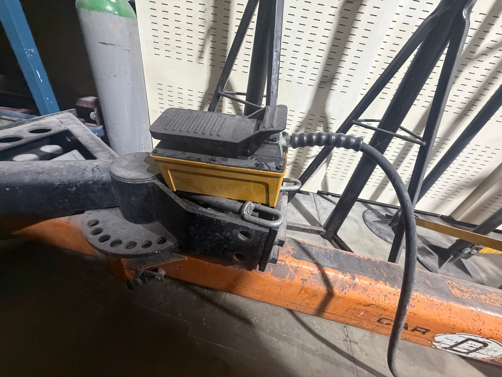 Car Bench Richtbank met Hydraulische Pomp, Ophalen, Gebruikt