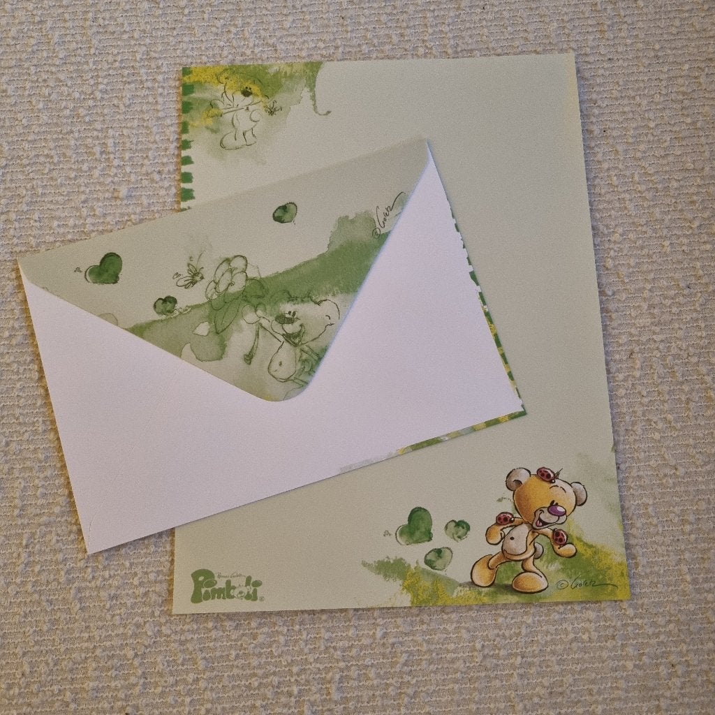 Pimboli Briefpapierset 6, Ophalen of Verzenden, Pimboli, Zo goed als nieuw, Papier, Kaart of Schrift