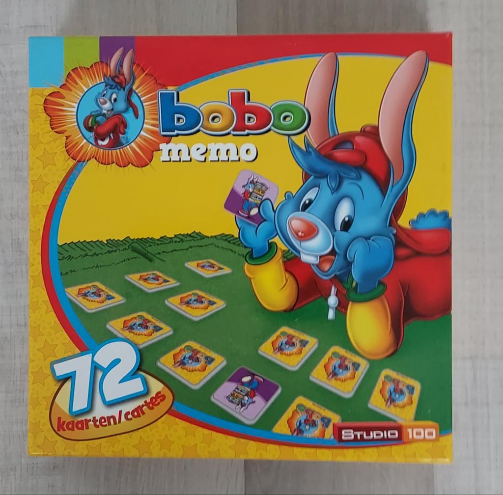 Bobo Memo Spel  - Studio 100, Hobby en Vrije tijd, Gezelschapsspellen | Bordspellen, Vijf spelers of meer, Ophalen of Verzenden
