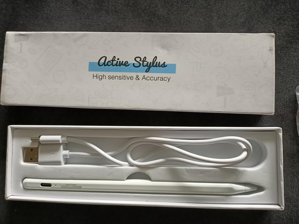 iPad touchscreen active stylus pen, 10 inch, Apple iPad, Wit, Ophalen of Verzenden