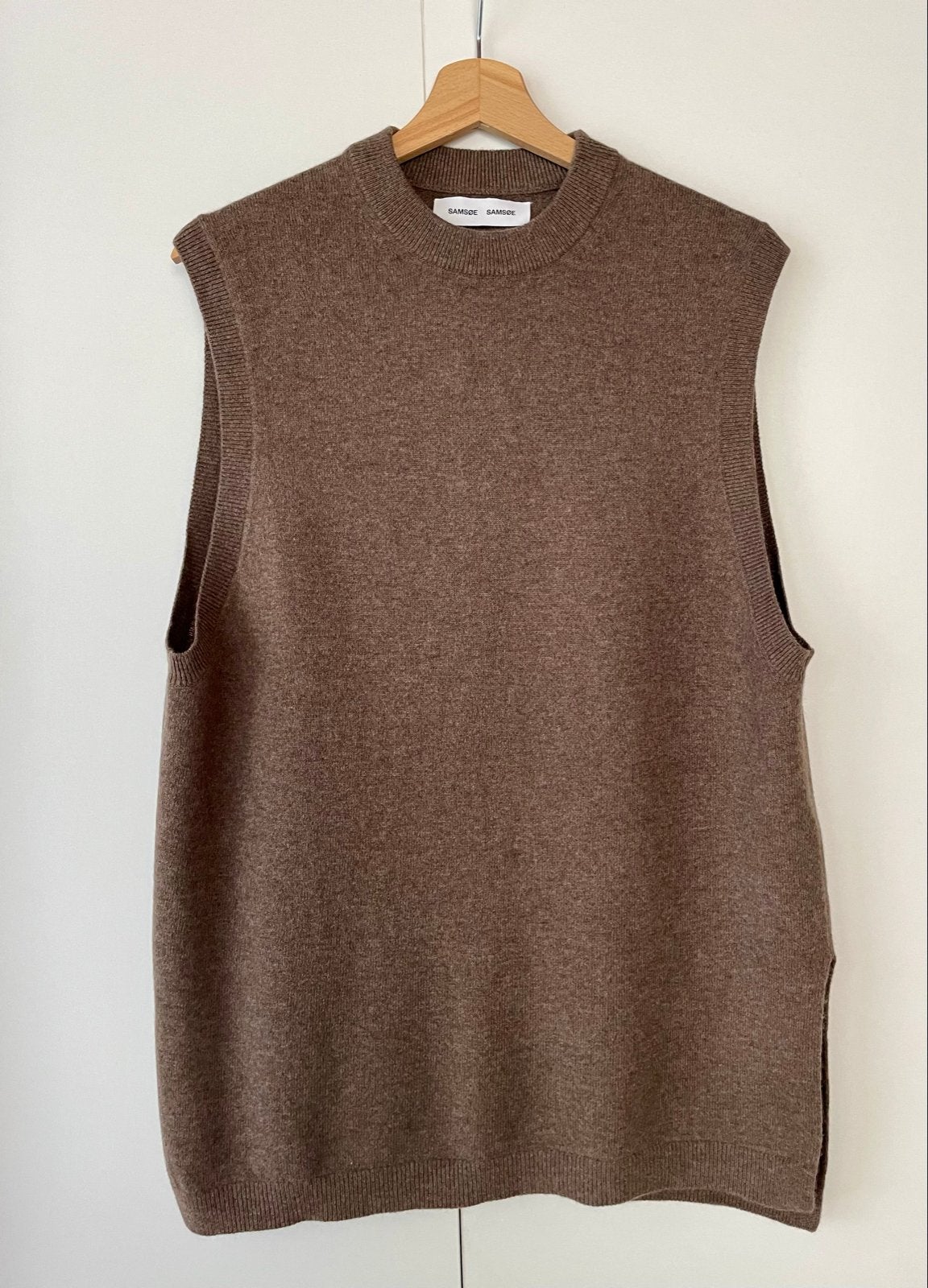 Samsøe Samsøe Amary Lange Top 100% wol, Kleding | Dames, Truien en Vesten, Ophalen of Verzenden, Nieuw, Maat 34 (XS) of kleiner